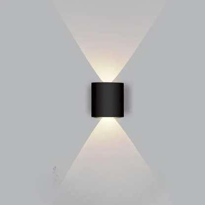 LUMIWALL - Waterdichte LED-buitenwandlamp met modern aluminium ontwerp