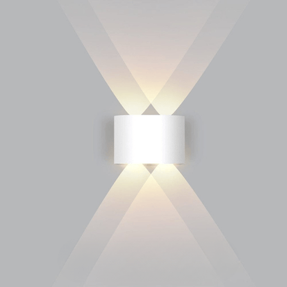 LUMIWALL - Waterdichte LED-buitenwandlamp met modern aluminium ontwerp