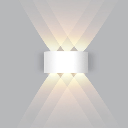 LUMIWALL - Waterdichte LED-buitenwandlamp met modern aluminium ontwerp