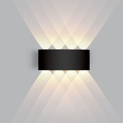 LUMIWALL - Waterdichte LED-buitenwandlamp met modern aluminium ontwerp