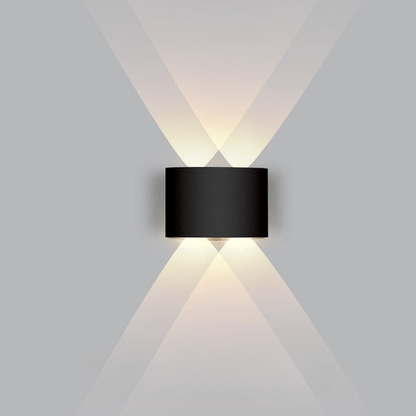 LUMIWALL - Waterdichte LED-buitenwandlamp met modern aluminium ontwerp