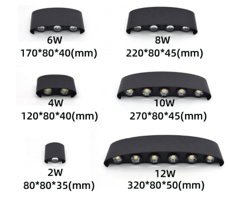 Waterproof LED outdoor wall light - Elegant & energy-efficient outdoor lighting made of aluminium 15