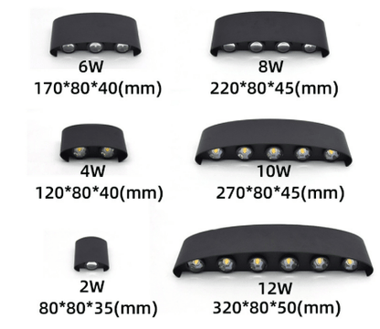 Waterproof LED outdoor wall light - Elegant & energy-efficient outdoor lighting made of aluminium 15