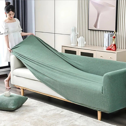 JACQUA SHIELD – Waterproof Sofa Cover with Non-Slip Backing and Jacquard Design