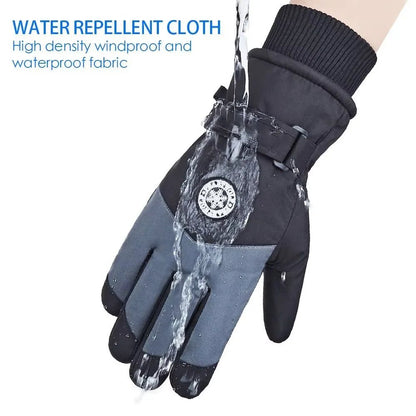 Waterproof Winter Ski Gloves for Men & Women - Touch Screen & Non-Slip Design 1