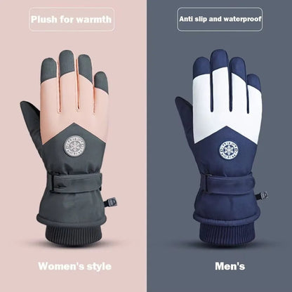 Waterproof Winter Ski Gloves for Men & Women - Touch Screen & Non-Slip Design 5