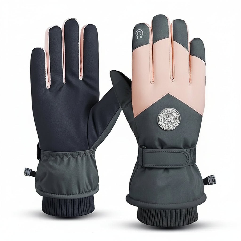 Waterproof Winter Ski Gloves for Men & Women - Touch Screen & Non-Slip Design 9