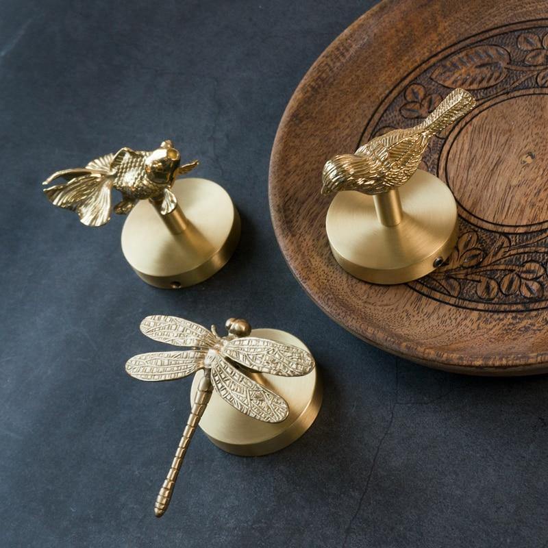 WildHang - Decorative Brass Animal Coat Racks with Gold Finish Hanger for Coat 3