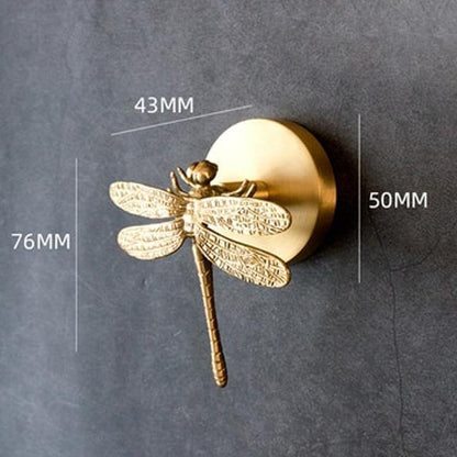 WildHang - Decorative Brass Animal Coat Racks with Gold Finish Hanger for Coat 6