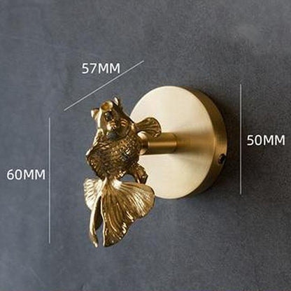 WildHang - Decorative Brass Animal Coat Racks with Gold Finish Hanger for Coat 7