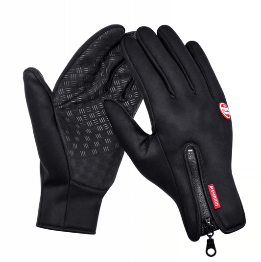 Windproof Thermal Gloves - Touchscreen Compatible, Warm & Non-Slip Grip 0