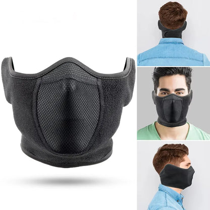 WinterShield Fleece Windproof Face Mask - Adjustable & Breathable for Outdoor Activities 0