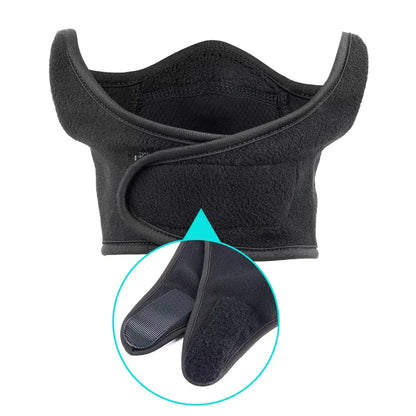 WinterShield Fleece Windproof Face Mask - Adjustable & Breathable for Outdoor Activities 3