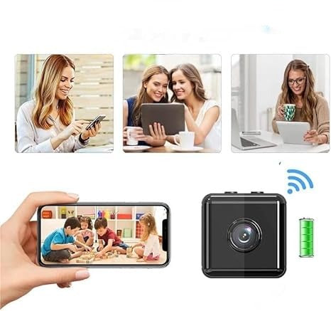 SECURO 1080P – Wireless Mini Security Camera with Motion Detection and Night Vision