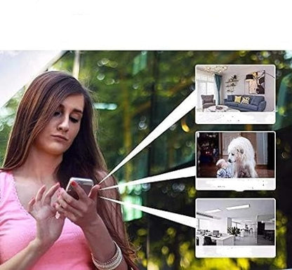 SECURO 1080P – Wireless Mini Security Camera with Motion Detection and Night Vision