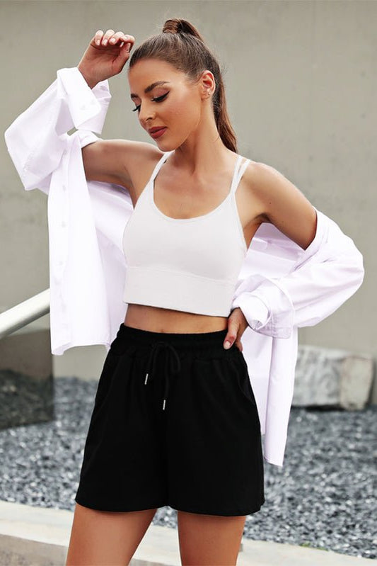 Women's Padded Crisscross Sports Bra - Pack of 3, Medium Impact, Comfortable Fit 6