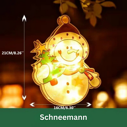 XmasGlo - Christmas Window Decoration with Festive Motifs & Easy Installation 7
