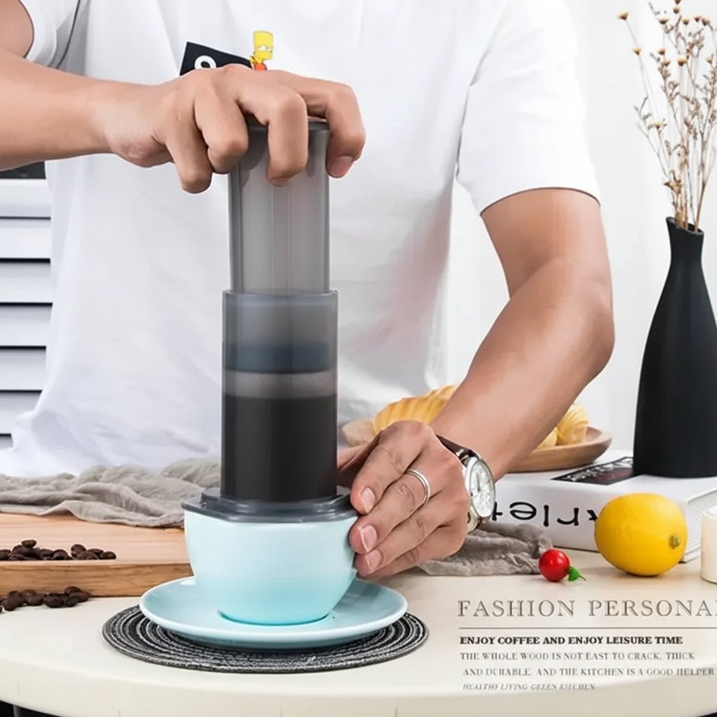 Yuropress - Portable French Press Coffee Maker with Reusable Filter for Travel 0