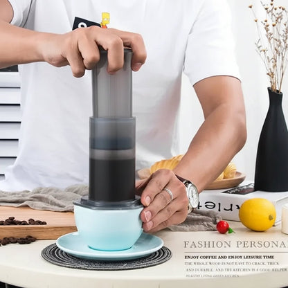 Yuropress - Portable French Press Coffee Maker with Reusable Filter for Travel 0