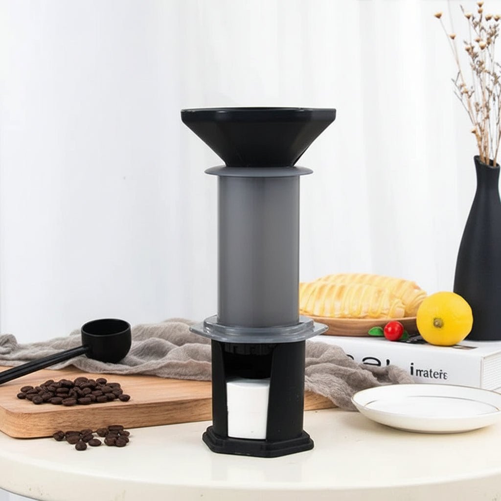 Yuropress - Portable French Press Coffee Maker with Reusable Filter for Travel 2