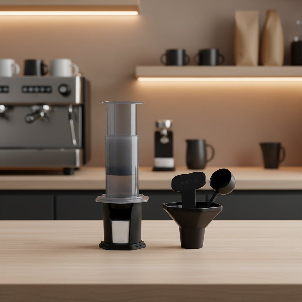 Yuropress - Portable French Press Coffee Maker with Reusable Filter for Travel 3