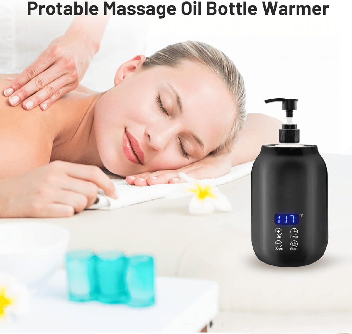 Zensa Portable Electric Massage Oil Heater - Efficient Heating for Professional Use 7