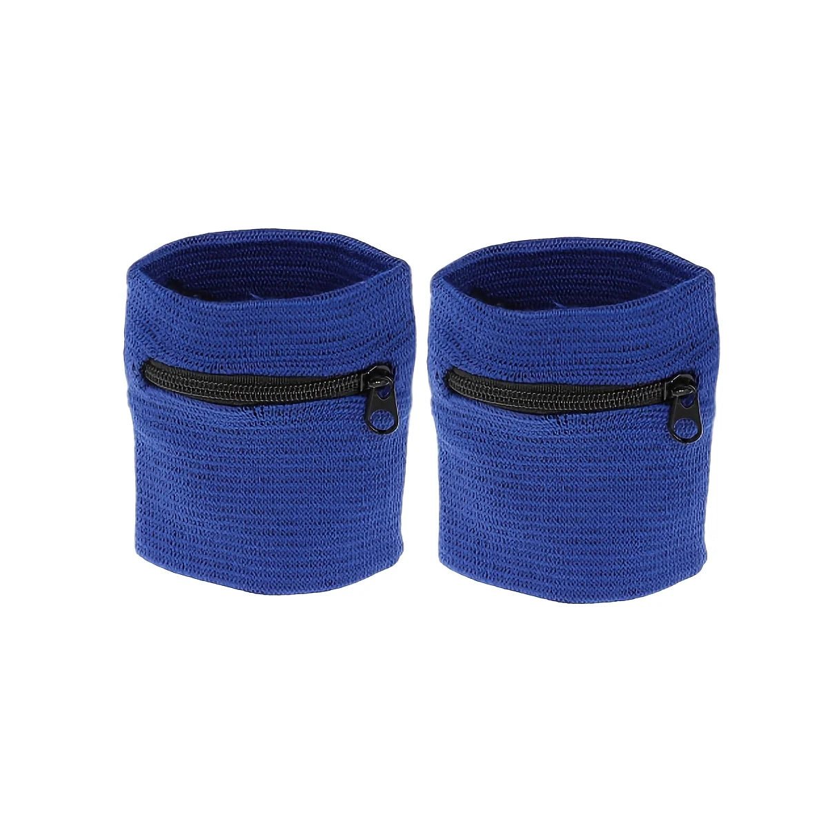 Zipper Wristbands with Hidden Storage - 2 Pack for Fitness Activities 4