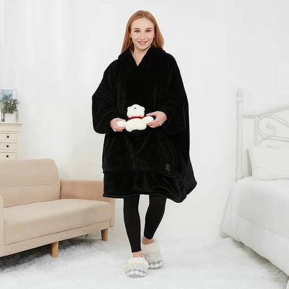 COZYCOIL – USB-Powered Heated Hoodie with Heating Coil Technology