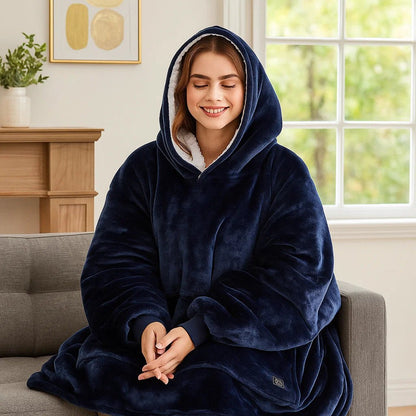 COZYCOIL – USB-Powered Heated Hoodie with Heating Coil Technology