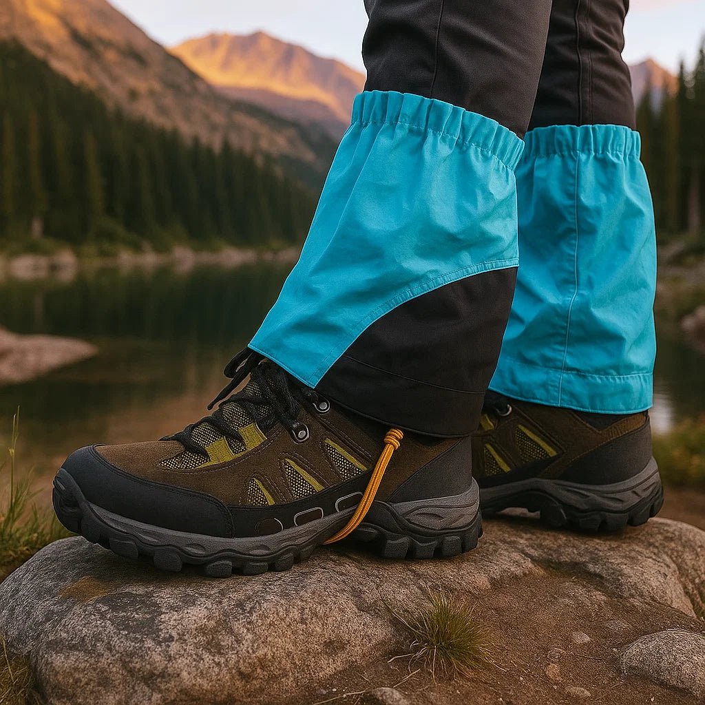 KNEEWARD – 20D Waterproof Hiking Foot Covers with Extended Knee Protection