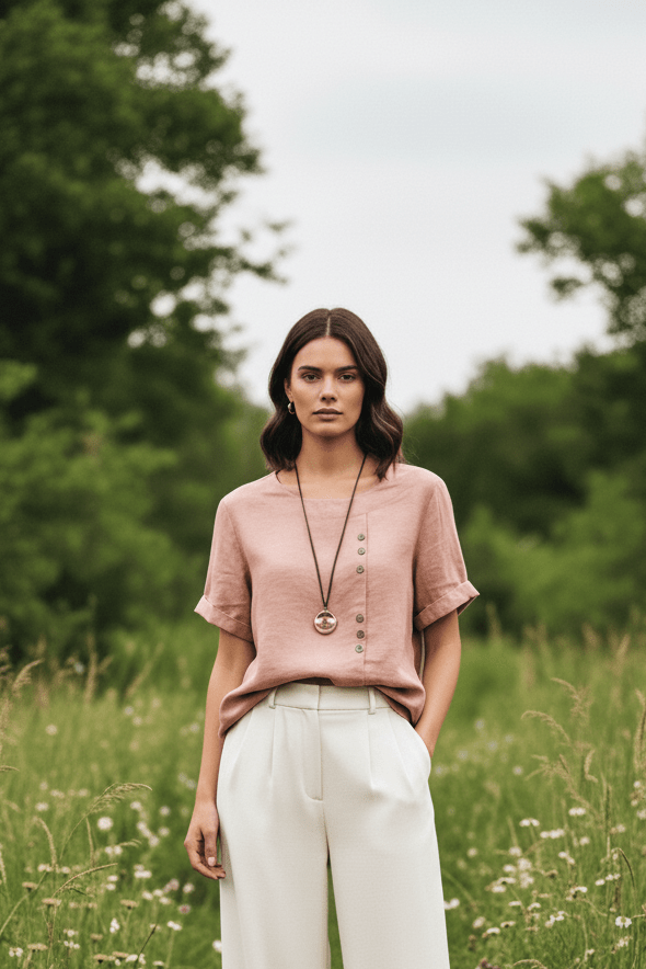 VELESSA – Elegant Women’s Summer T-Shirt, Breathable & Lightweight