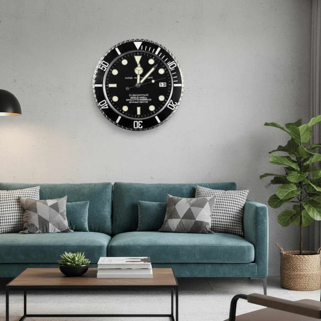 STILLGLOW – Silent Wall Clock for a Peaceful Room