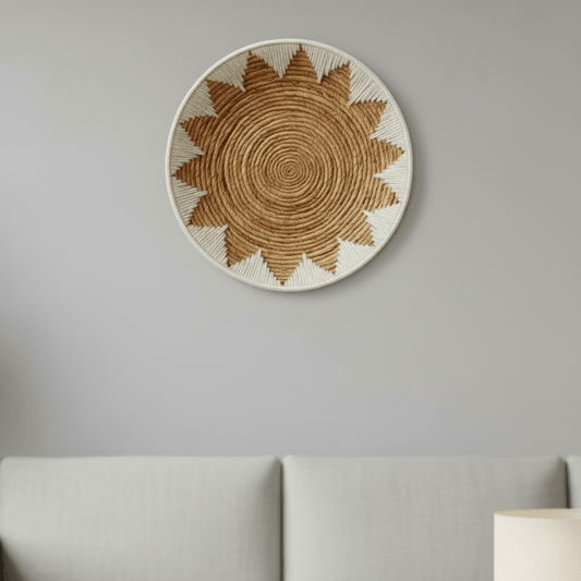 SEAGRAVO – Handmade Tribal Seagrass Wall Baskets for Natural Interiors