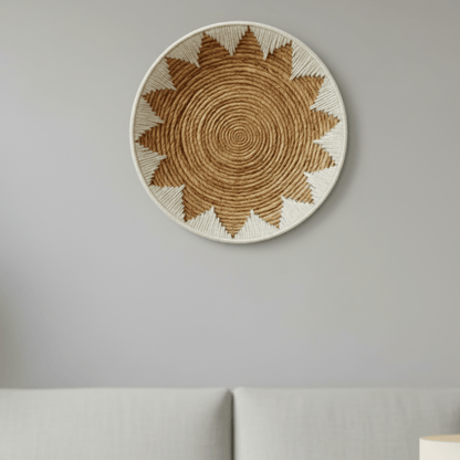 SEAGRAVO – Handmade Tribal Seagrass Wall Baskets for Natural Interiors