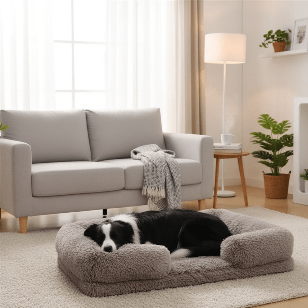 MEMOLOFT – Memory Foam Dog Sofa for All Sizes with Plush Comfort
