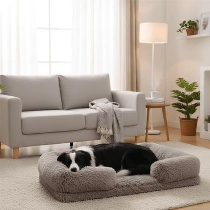 MEMOLOFT – Memory Foam Dog Sofa for All Sizes with Plush Comfort