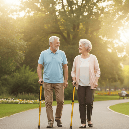 EASYTREK – Lightweight aluminum hiking pole for seniors