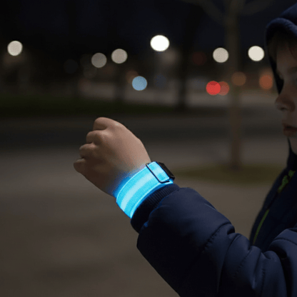SAFEGLOW – Reflective Waterproof LED Light for Kids’ Safety & Visibility