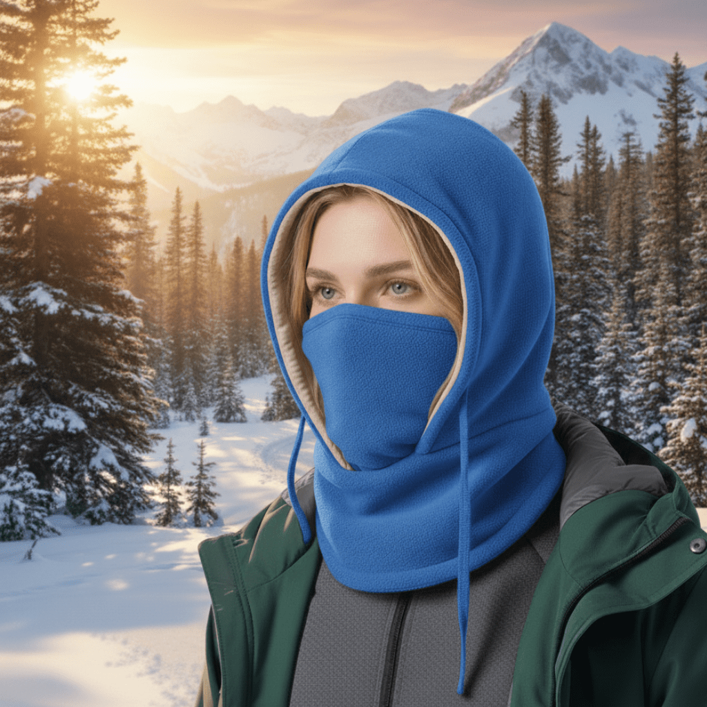 POLARCAP – Unisex Windproof Winter Hat with Full Coverage Neck Flap