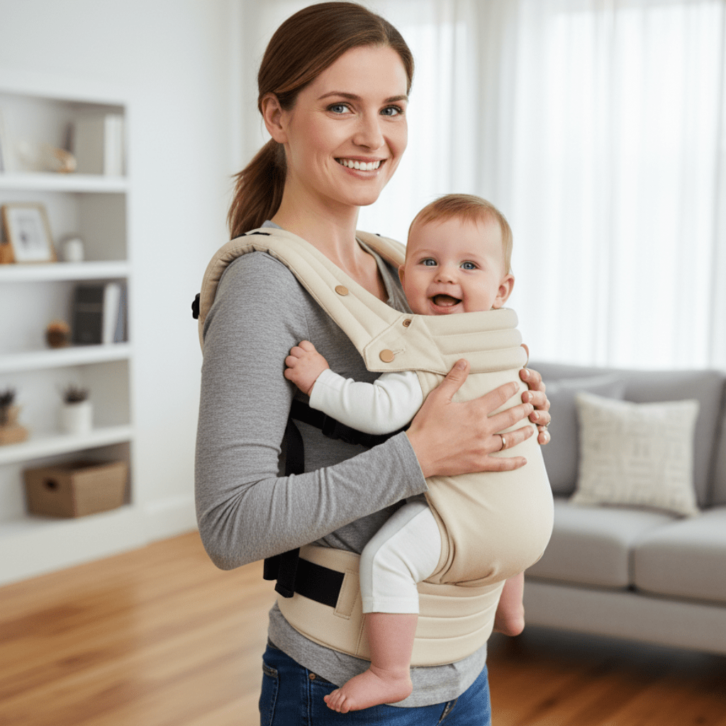 COZYCRADLE – Cotton Baby Carrier with Adjustable Fit for Everyday Adventures