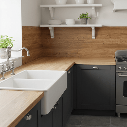 DECOCRAFT – Premium Self-Adhesive Wood Wallpaper for Quick Home Renovation