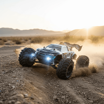 MUDSTORM – 1:16 Electric Off-Road RC Truck with LED Headlights