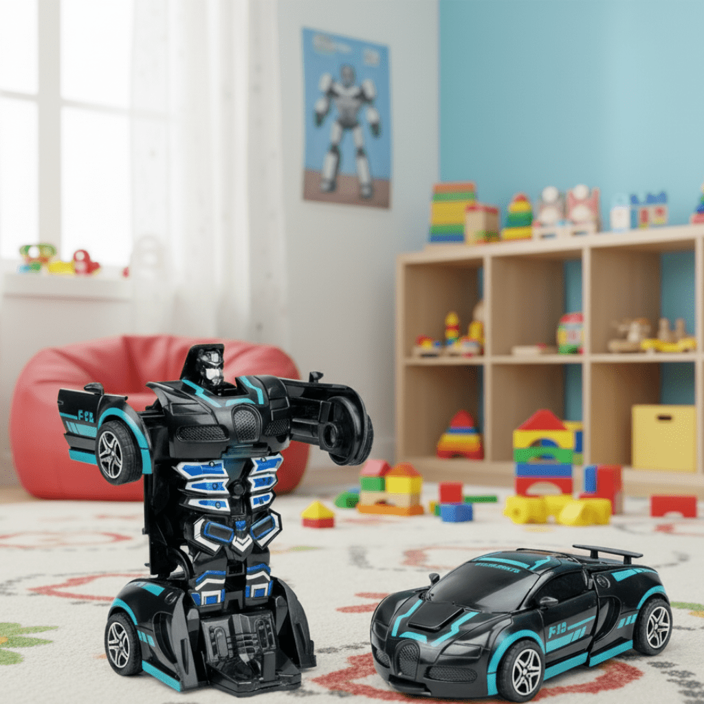 MECHATRON Robot Sports Car Toy | 2-in-1 Transformable Vehicle | STEM ...
