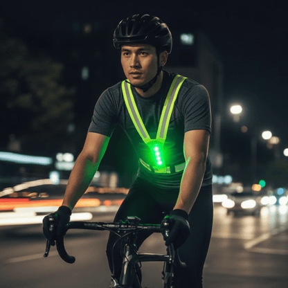 RUNLUX – Adjustable LED Reflective Running Vest