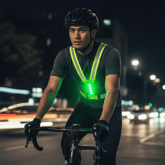 RUNLUX – Adjustable LED Reflective Running Vest