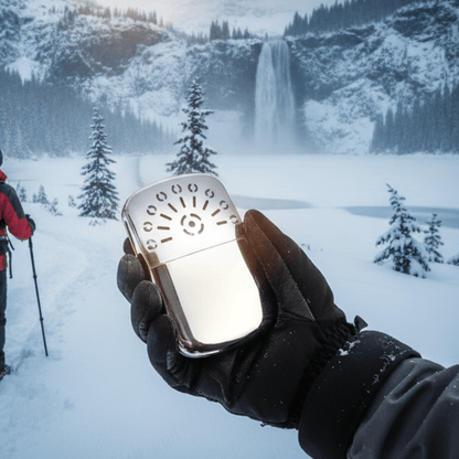 BLAZEPOD – Pocket-Sized Metal Warmer for Hiking and Camping