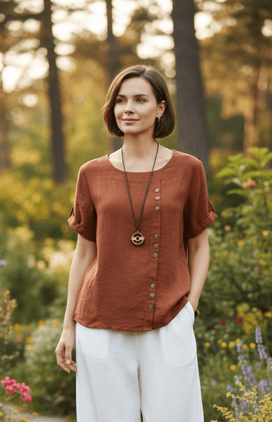 VELESSA – Elegant Women’s Summer T-Shirt, Breathable & Lightweight