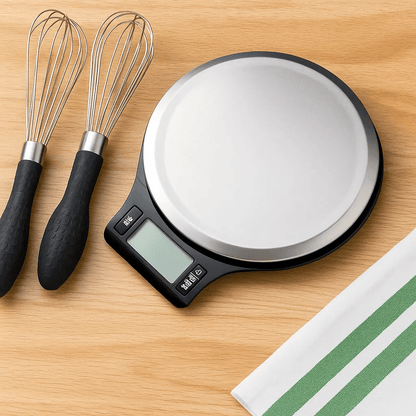 COOKWEIGH – Modern Food Scale with Easy-Read LCD Display