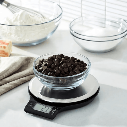 COOKWEIGH – Modern Food Scale with Easy-Read LCD Display