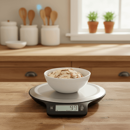 COOKWEIGH – Modern Food Scale with Easy-Read LCD Display